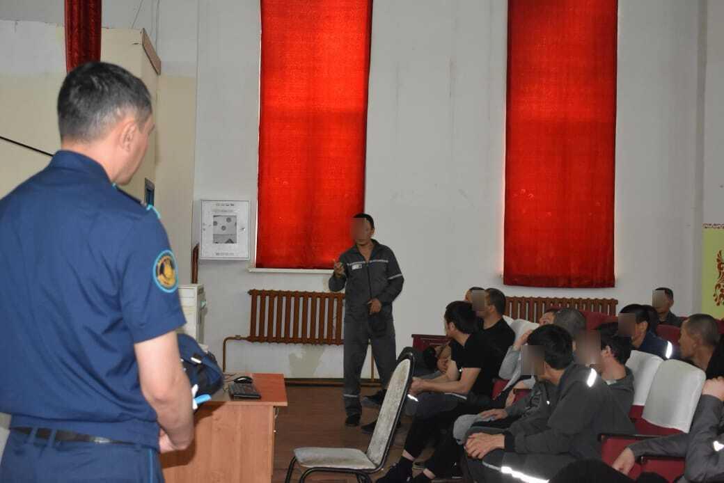 Қазақстан Республикасы Ішкі істер министрлігінің Қылмыстық-атқару жүйесі комитетіне қарасты №28 мекемесінде сотталғандармен ақпараттық-түсіндіру іс-шарасы өткізілді.