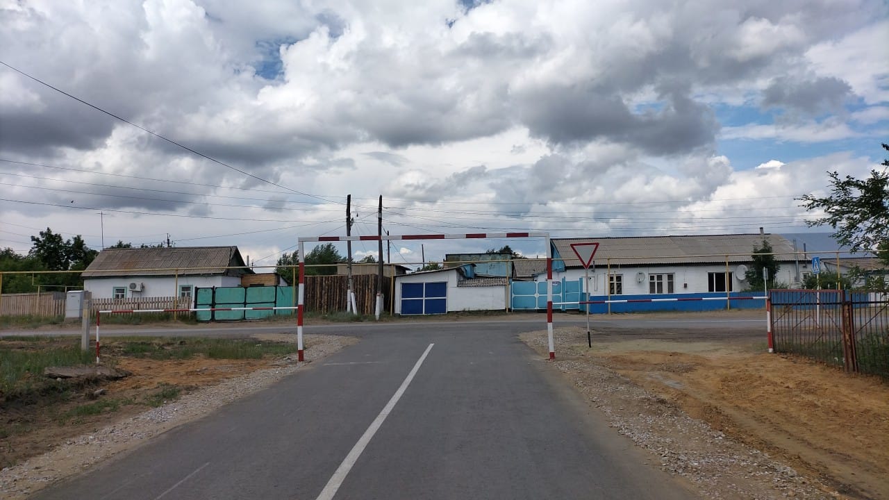 ЖК "Малимон М.М."  Комсомол көшесінде арка орнатты.