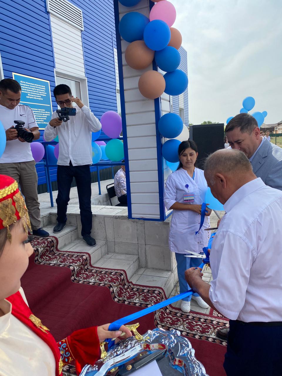 Қарабұлақ ауылдық округіне қарасты Шымыр ауылында дәрігерлік амбулаториясы қолданысқа берілді.