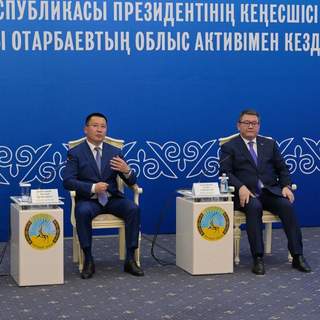 Қазақстан Республикасы Президентінің кеңесшісі М. Отарбаевпен кездесу