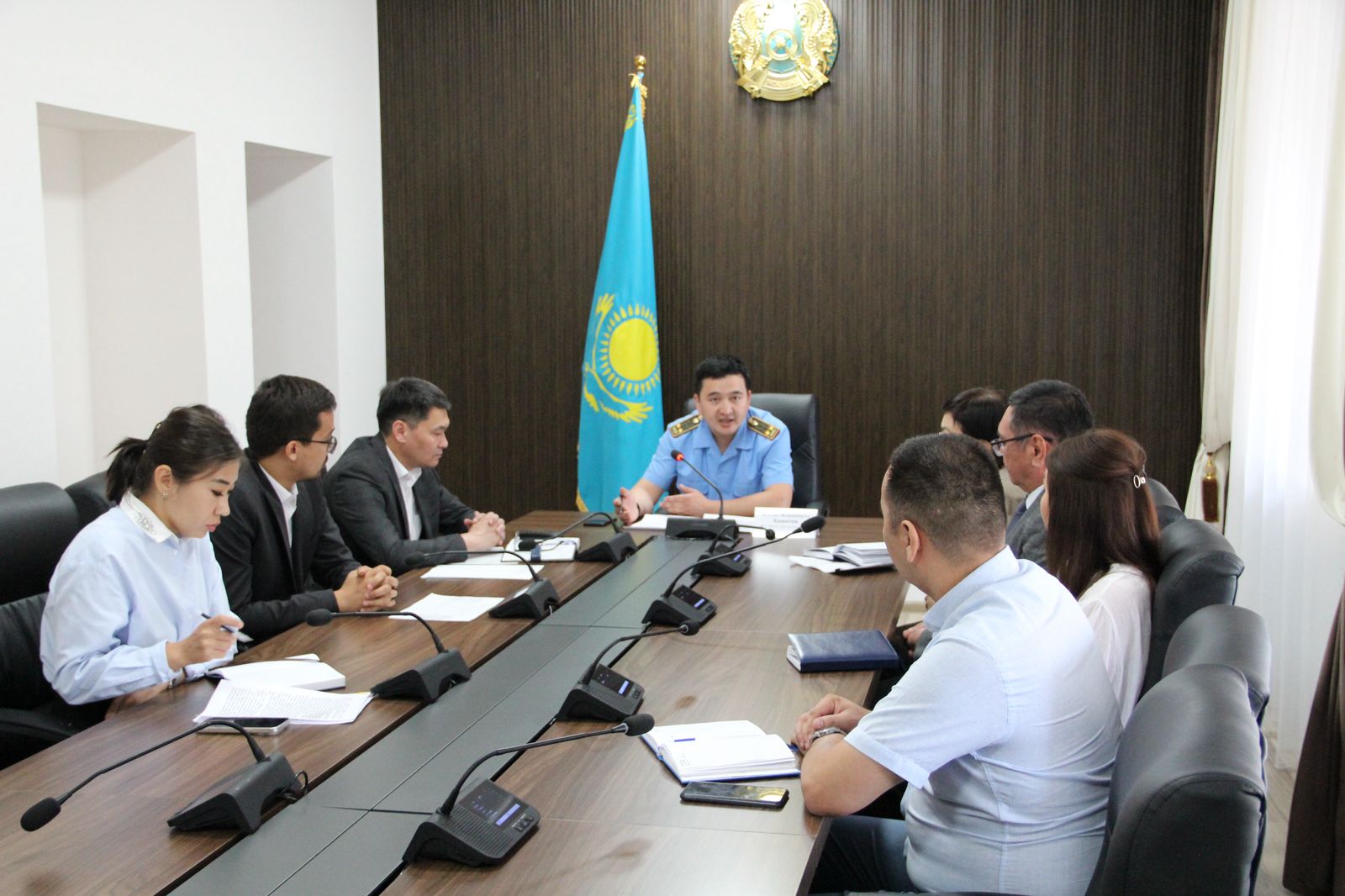 Бюджеттiң ашықтығы мен бақылауын арттыру мақсатында сыбайлас жемқорлыққа қарсы өзара iс-қимылды күшейту