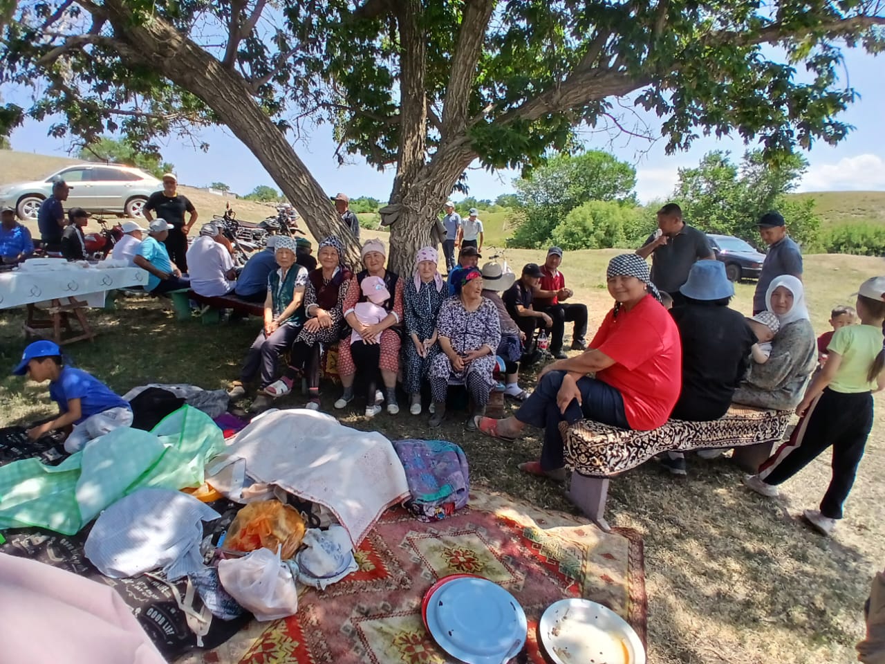 📍 Қоңыр ауылында тасаттық берілді