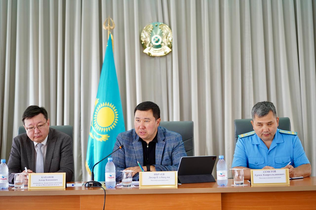 Павлодар ауданында шаруа қожалықтарының басшыларымен кездесу өтті