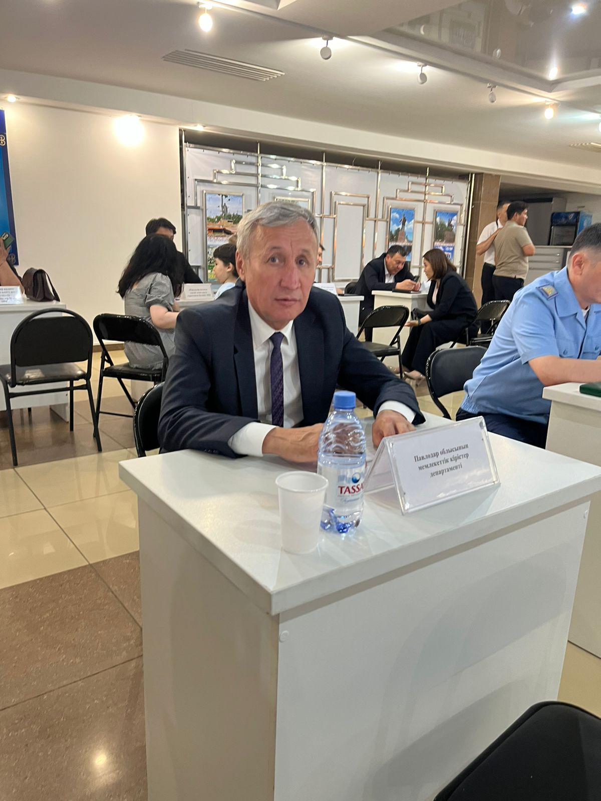 Павлодар облысы бойынша мемлекеттік кірістер Департаментінің қызметкерлері облыстық прокуратура және бірқатар мемлекеттік органдар өкілдерінің қатысуымен азаматтарды қабылдауға қатысты