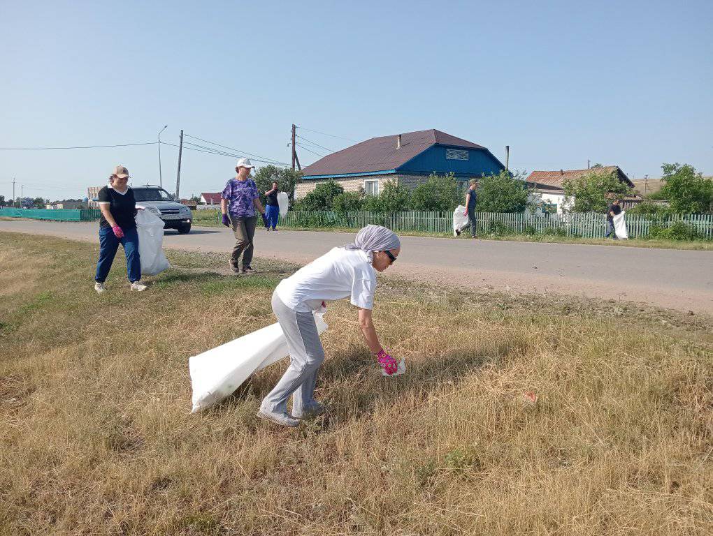 2025 жылғы 11 маусымда ауылдық округте сенбілік өтті