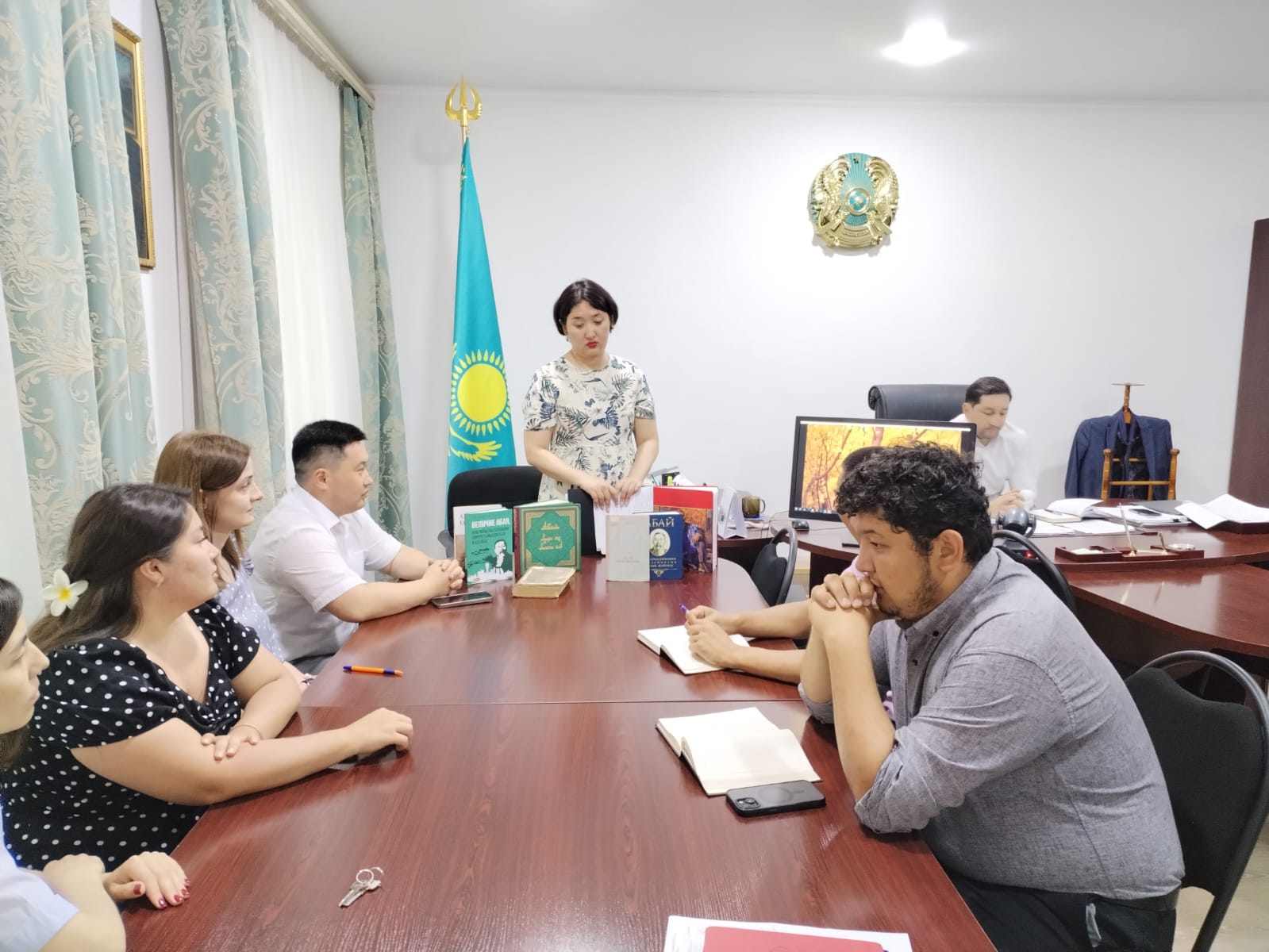 Абайдың 180 жылдығына арналған дәрісхана