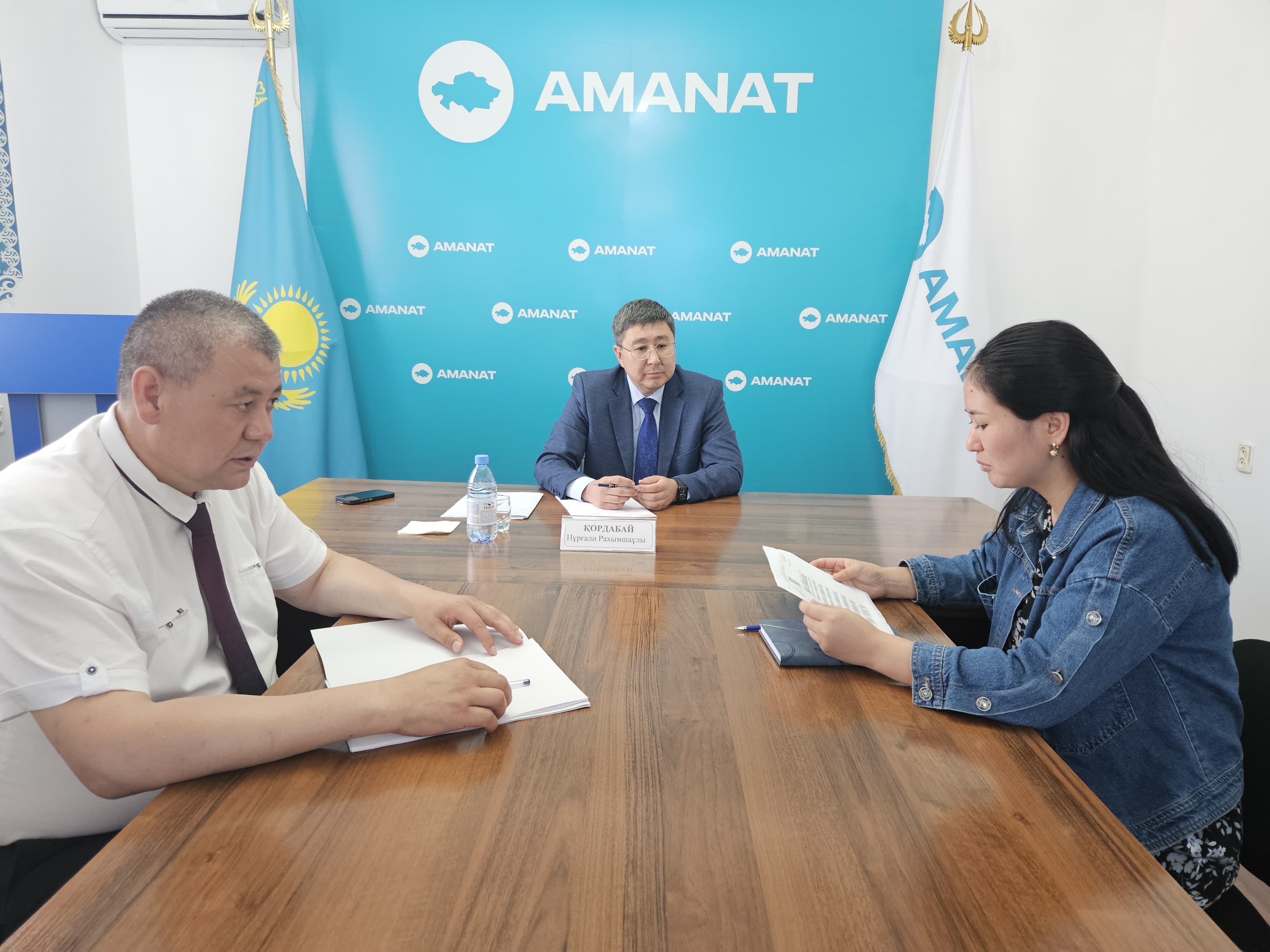 ШИЕЛІ АУДАНЫНДА ЖЕКЕ ҚАБЫЛДАУ ӨТТІ