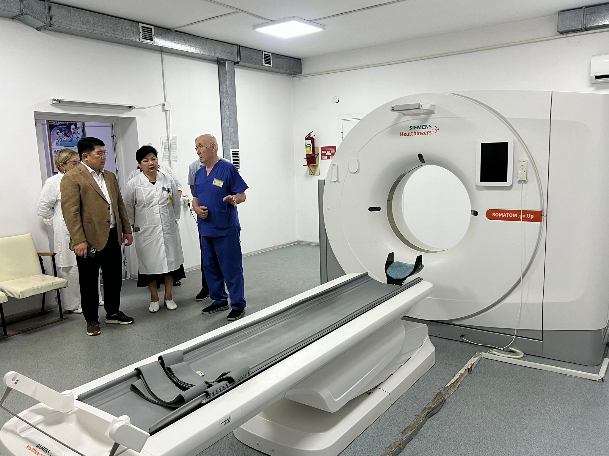 Денсаулық сақтау басқармасының басшысы Шу қалалық ауруханасында болды