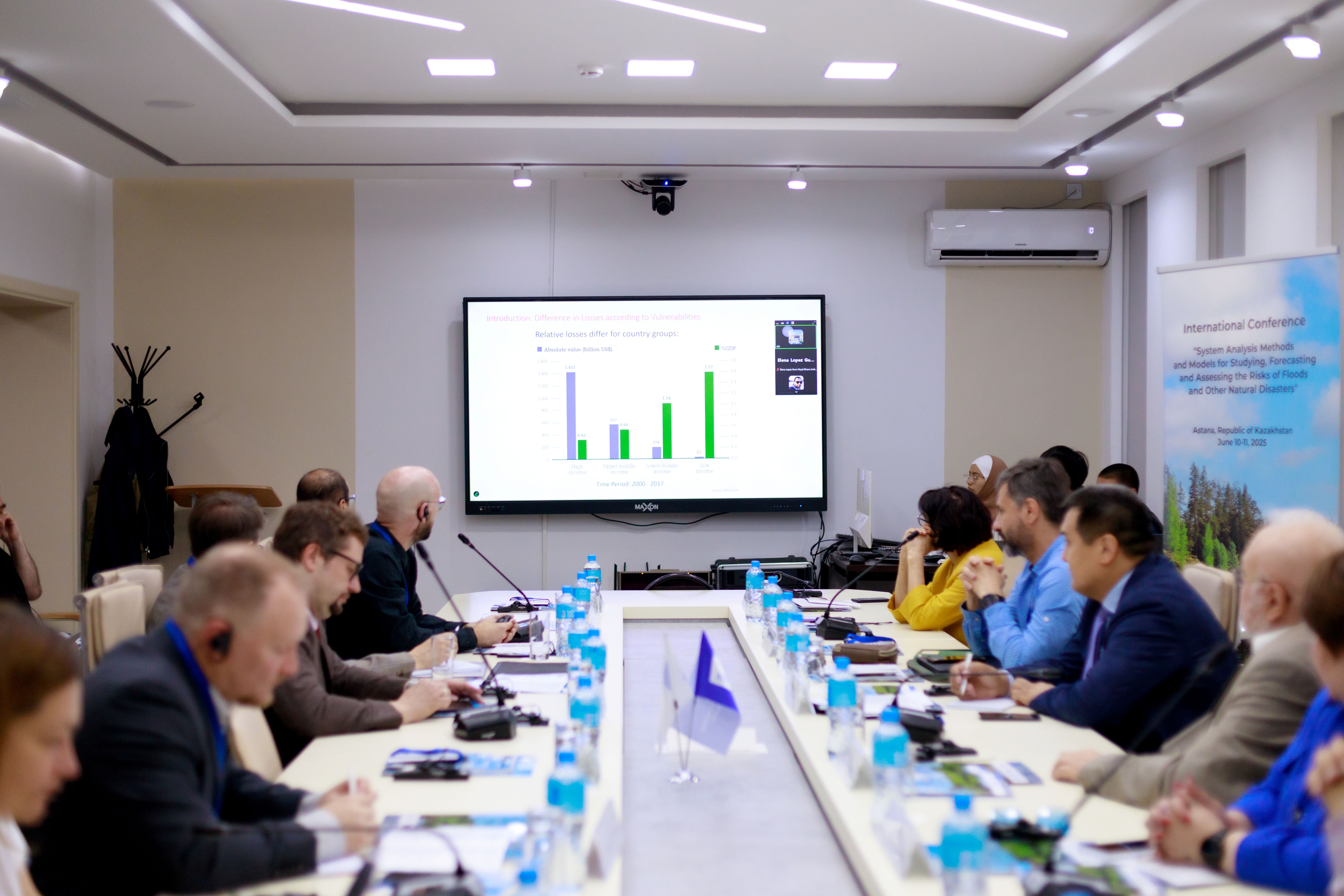 Зілзалалар тәуекелдерін жүйелі талдау және бағалау жөніндегі халықаралық конференция
