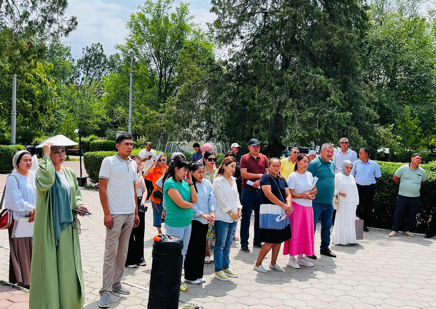 В ГОРОДЕ КЕНТАУ СОСТОЯЛАСЬ ВСТРЕЧА С НАСЕЛЕНИЕМ ПО МЕРАМ БЕЗОПАСНОСТИ