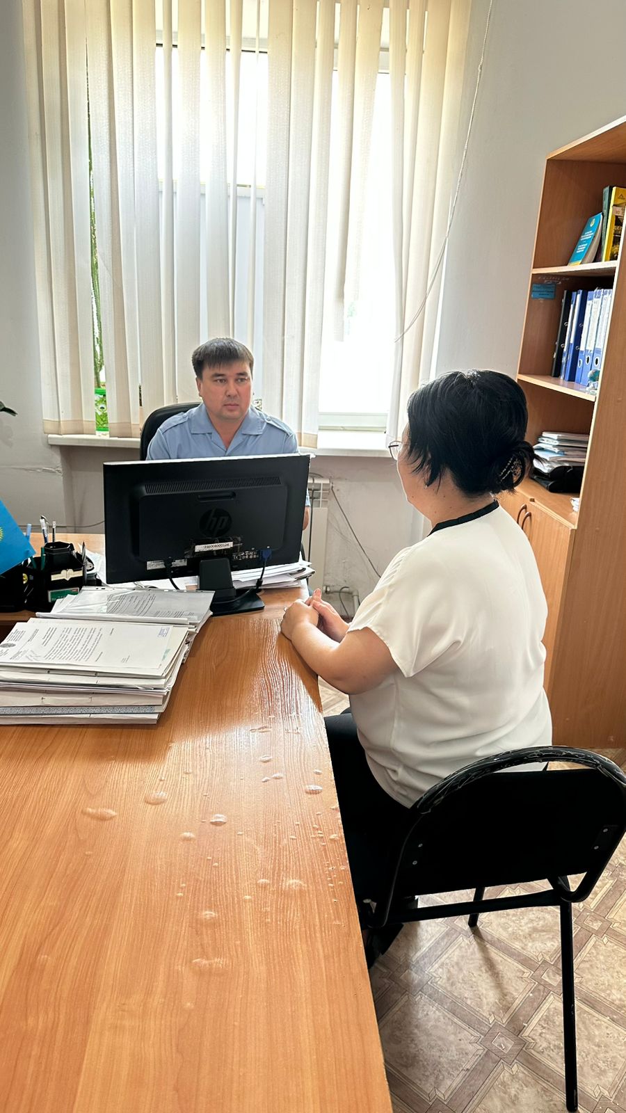 Жамбыл ауданының Аса ауылы және Қаракемер ауылы тұрғындарымен заң көмегін көрсетуге бағытталған жеке қабылдау жүргізді