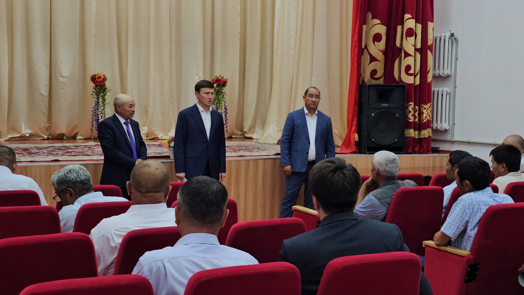 АУДАН ӘКІМІ СЫР БОЙЫНДАҒЫ  ЕЛДІ МЕКЕНДЕРДЕ БОЛДЫ