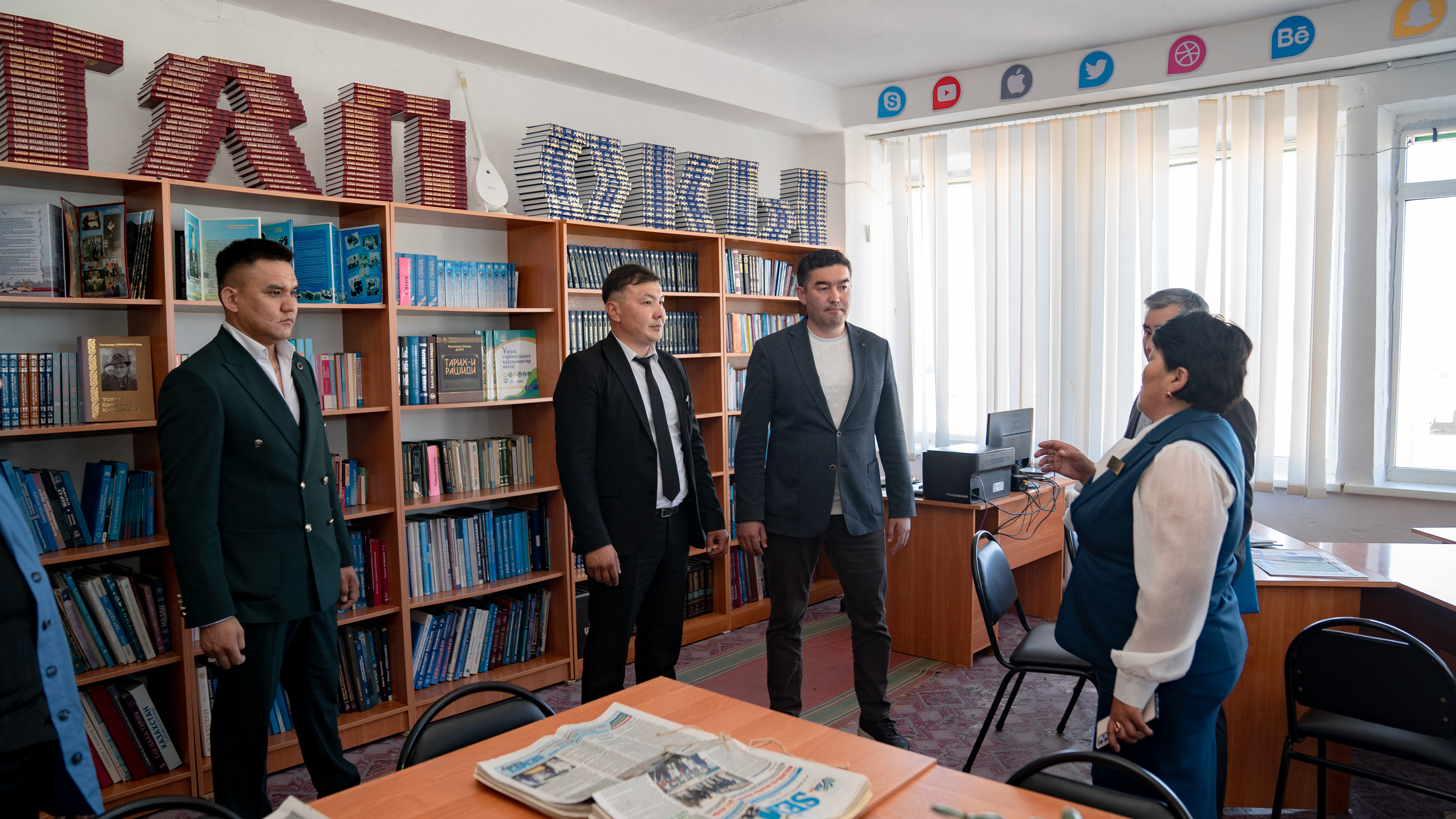 Кеше Абай облысы Мәдениет, тілдерді дамыту және архив ісі басқармасының басшысы Жанжігіт Абзалбекұлы жұмыс сапарын Жаңасемей өңірінде жалғастырды