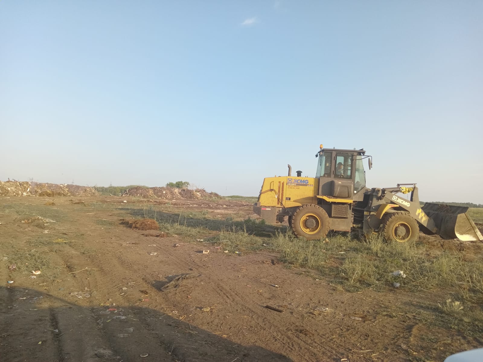 Пресноредут ауылдық округі бойынша Пресноредут, Макарьевка ауылдарында " Баймуратов Д. Ж." ЖК үйінділерін бұру өтті