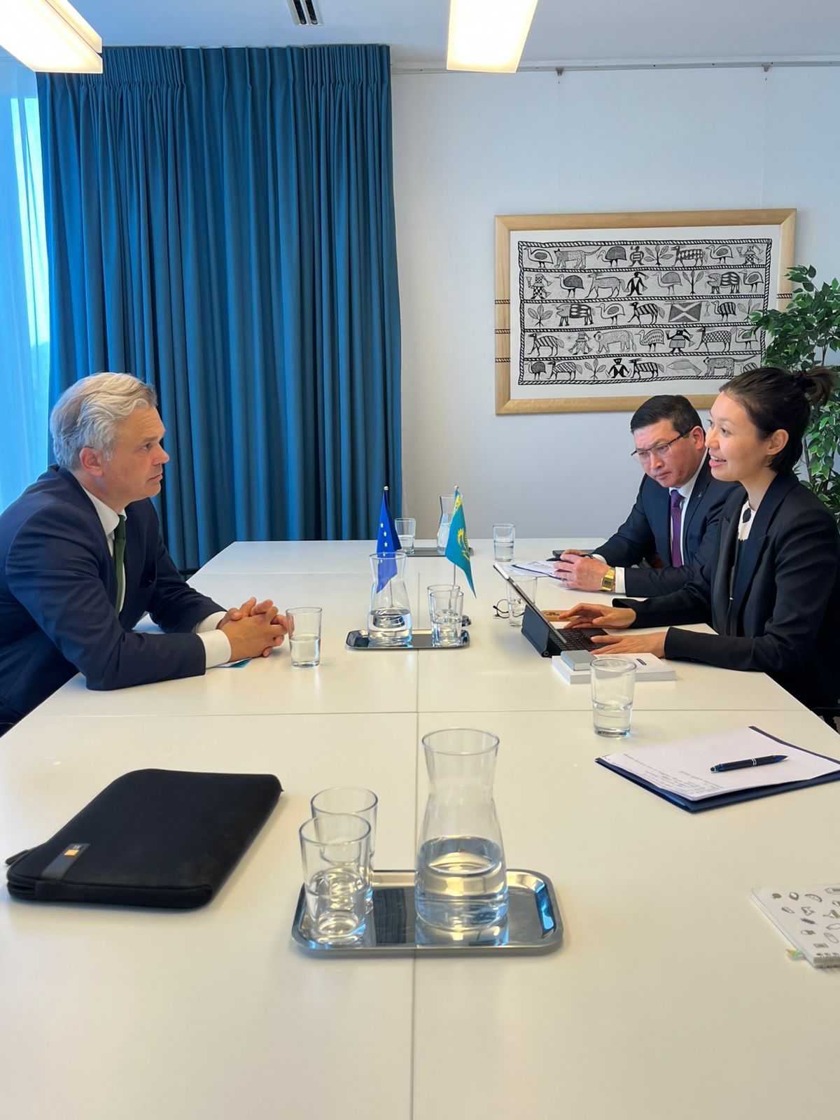 Working Visit of the Advisor to the President of the Republic of Kazakhstan to Brussels