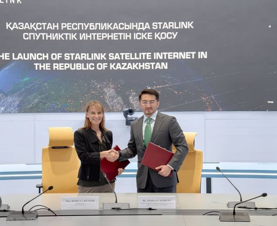Starlink - официально в Казахстане!