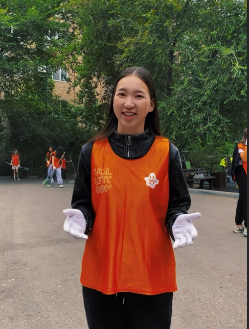 Youth Almaly on "Taza Kazakhstan"promotion