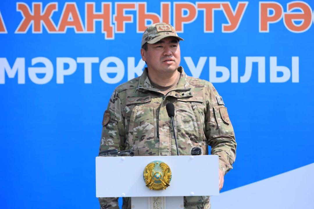 🚒Мәртөкте жаңартылған өрт сөндіру бекеті жұмысын бастады