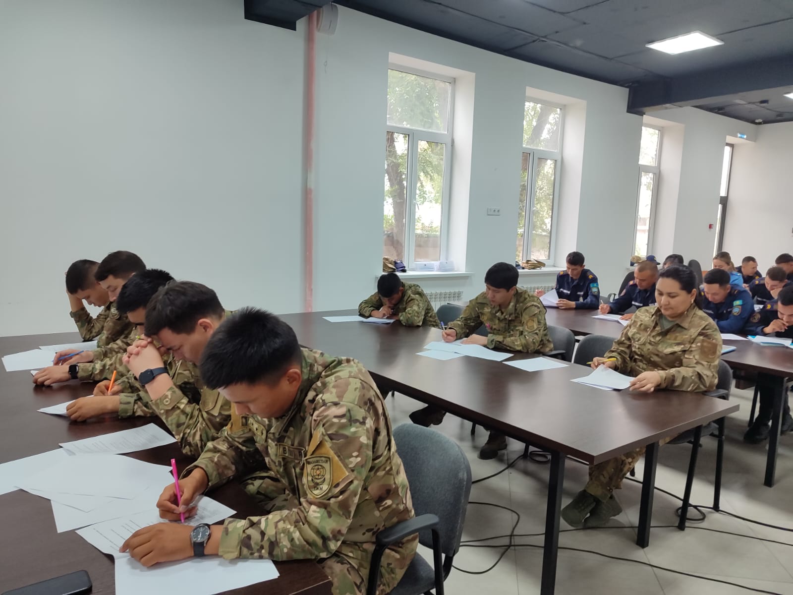 В ДЧС Алматинской области прошли занятия с диспетчерским составом ЦППС