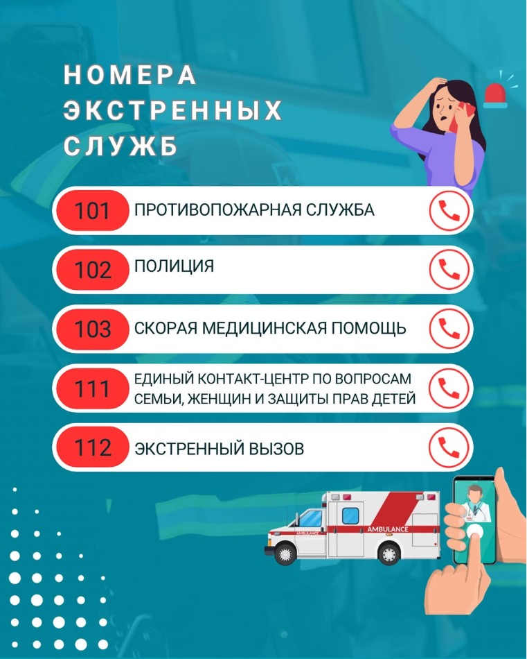 Шұғыл қызмет телефондары