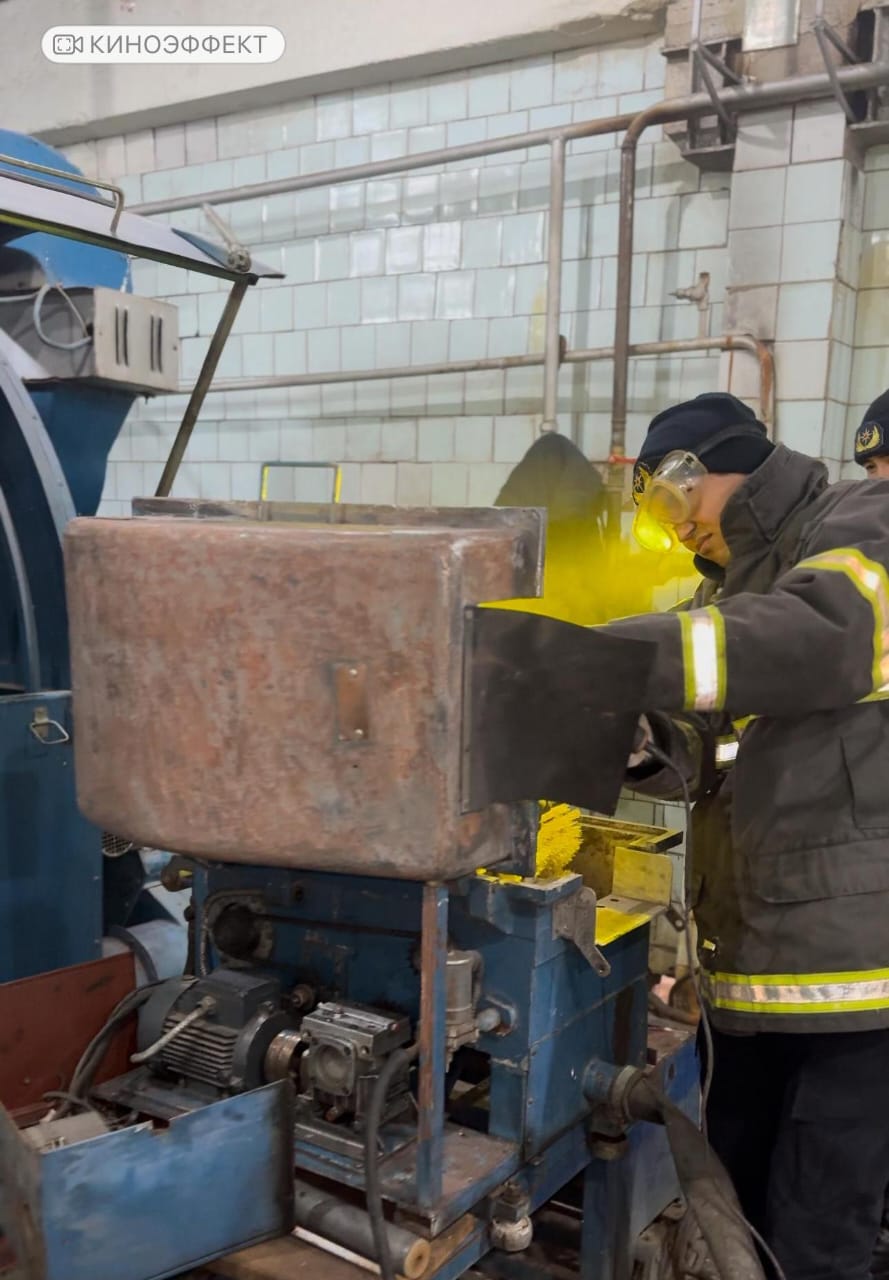 Өрт сөндірушілер өрт жеңдерін жууға және кептіруге арналған қондырғыны іске қосты