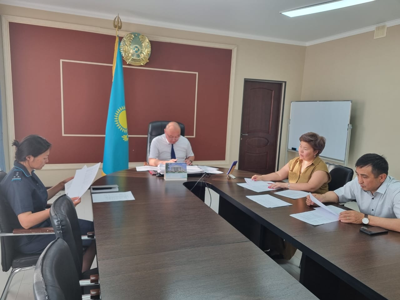 Заседание комиссии по приему кандасов