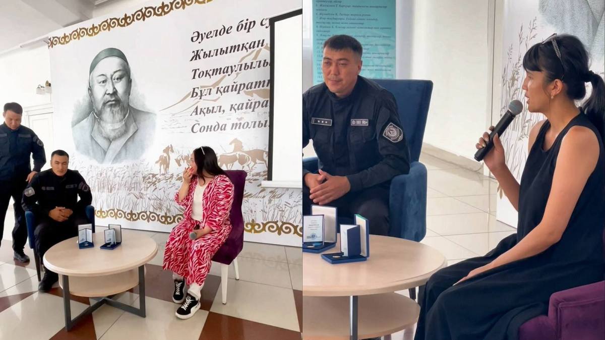 “Ерлік – ел есінде”: Абай облысында ержүрек полицейлермен кездесу өтті