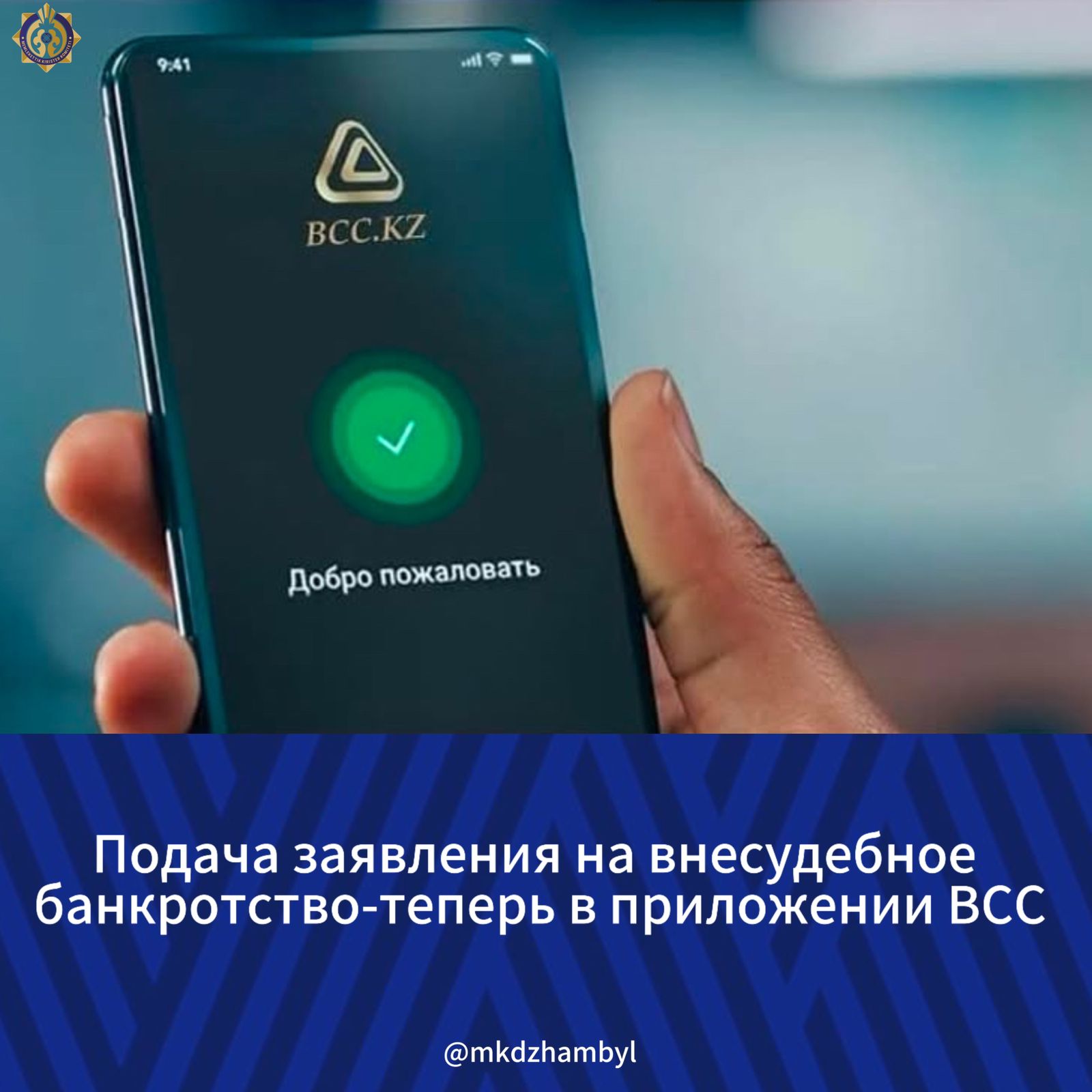 Подача заявления на внесудебное банкротство-теперь в приложении ВСС