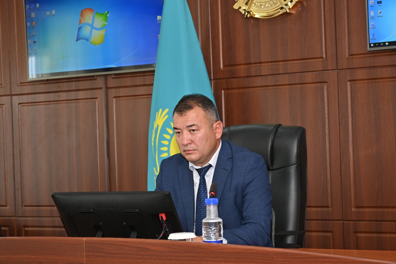 АУДАН АУМАҒЫНЖАҒЫ ӨРТ МАУСЫМЫ МЕН ШЕГІРТКЕГЕ ҚАРСЫ КҮРЕС БАРЫСЫ ТАЛҚЫЛАНДЫ