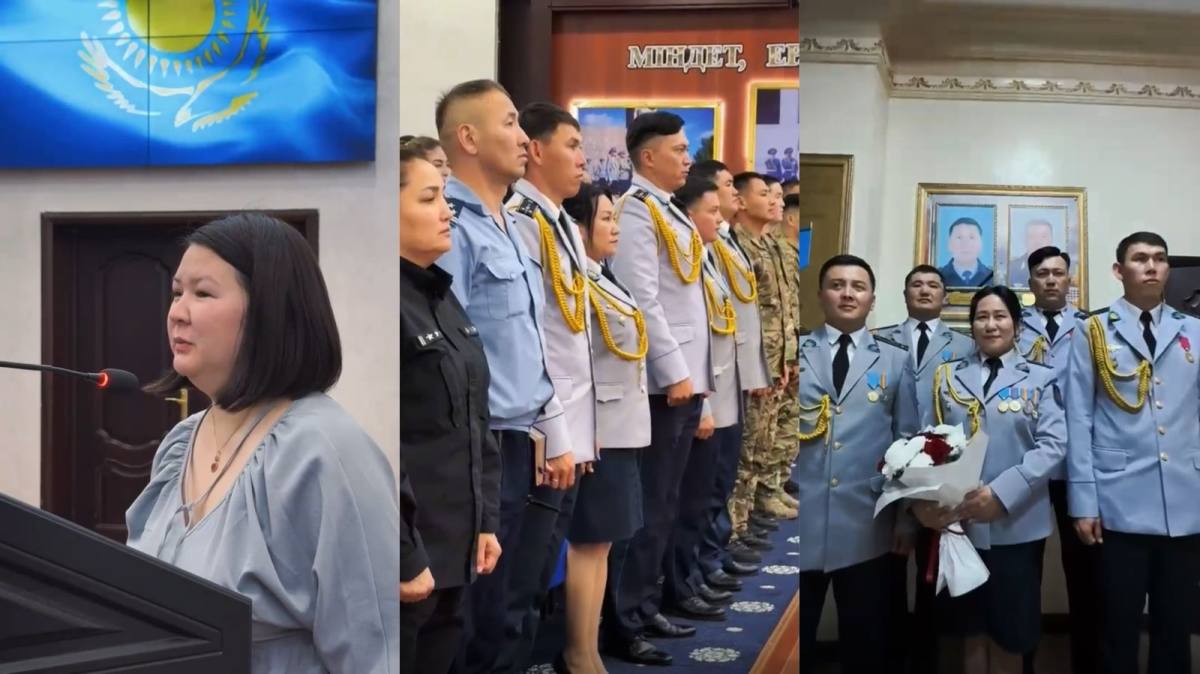 В Астане чествовали полицейских-героев и спасенных ими граждан