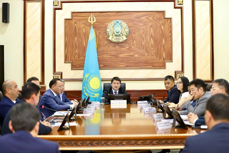Нурдаулет Килыбай принял представителей компании «Tenge Oil&Gas»