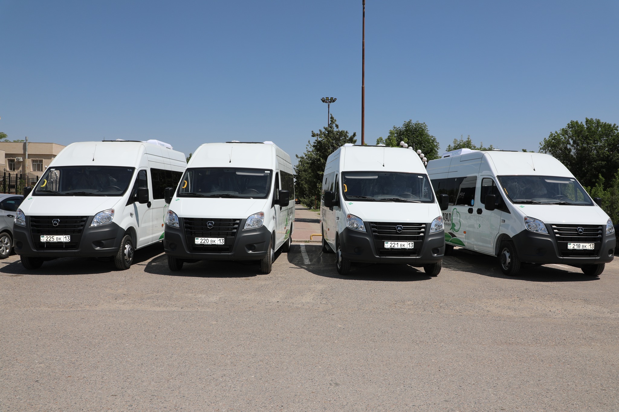 МАҚТААРАЛ АУДАНЫНДА ҚОҒАМДЫҚ КӨЛІКТЕР ЖАҢАРТЫЛУДА