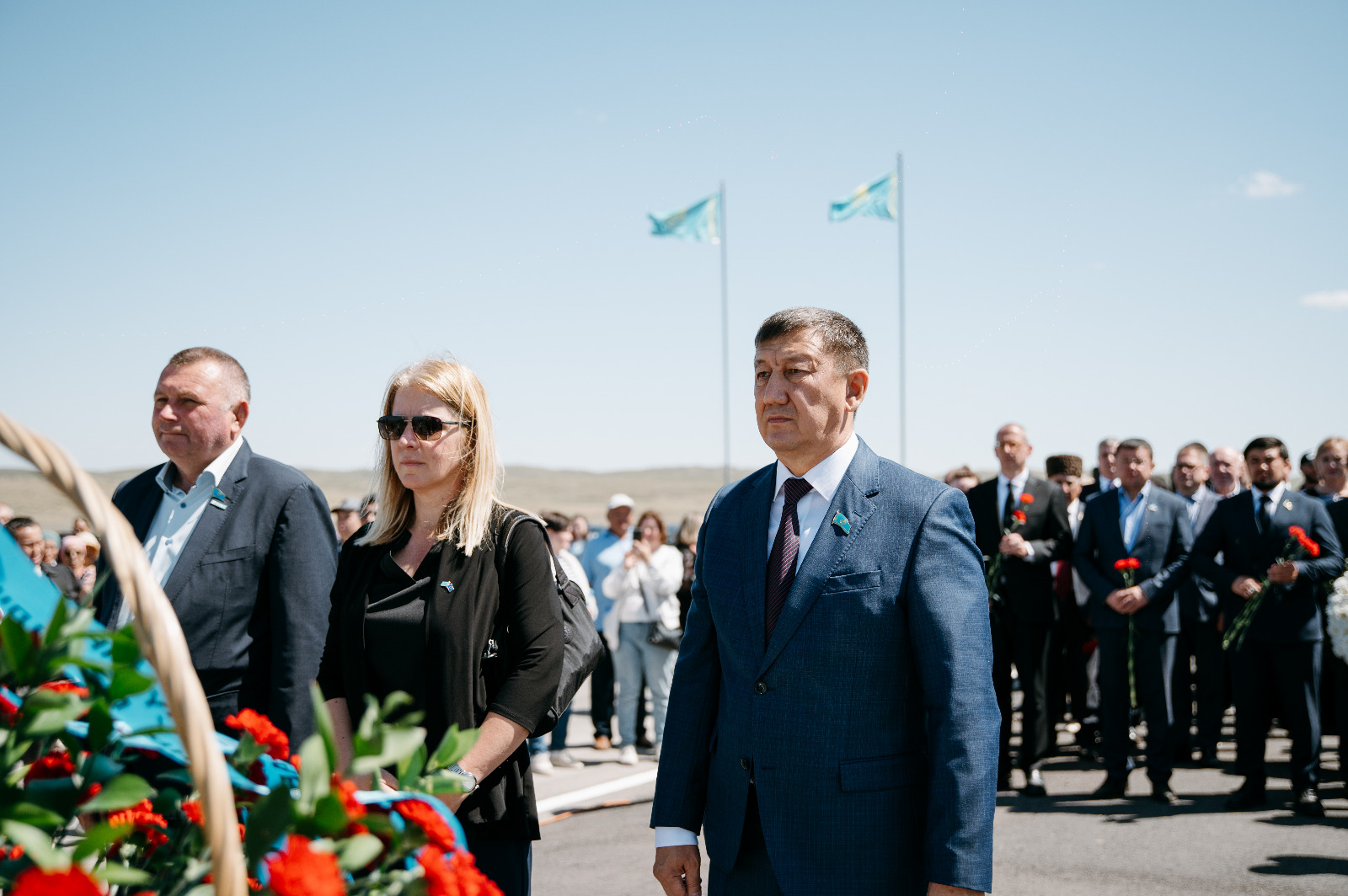 Қарағанды облысында Спасск мемориалында саяси қуғын-сүргін және ашаршылық құрбандарын еске алды.