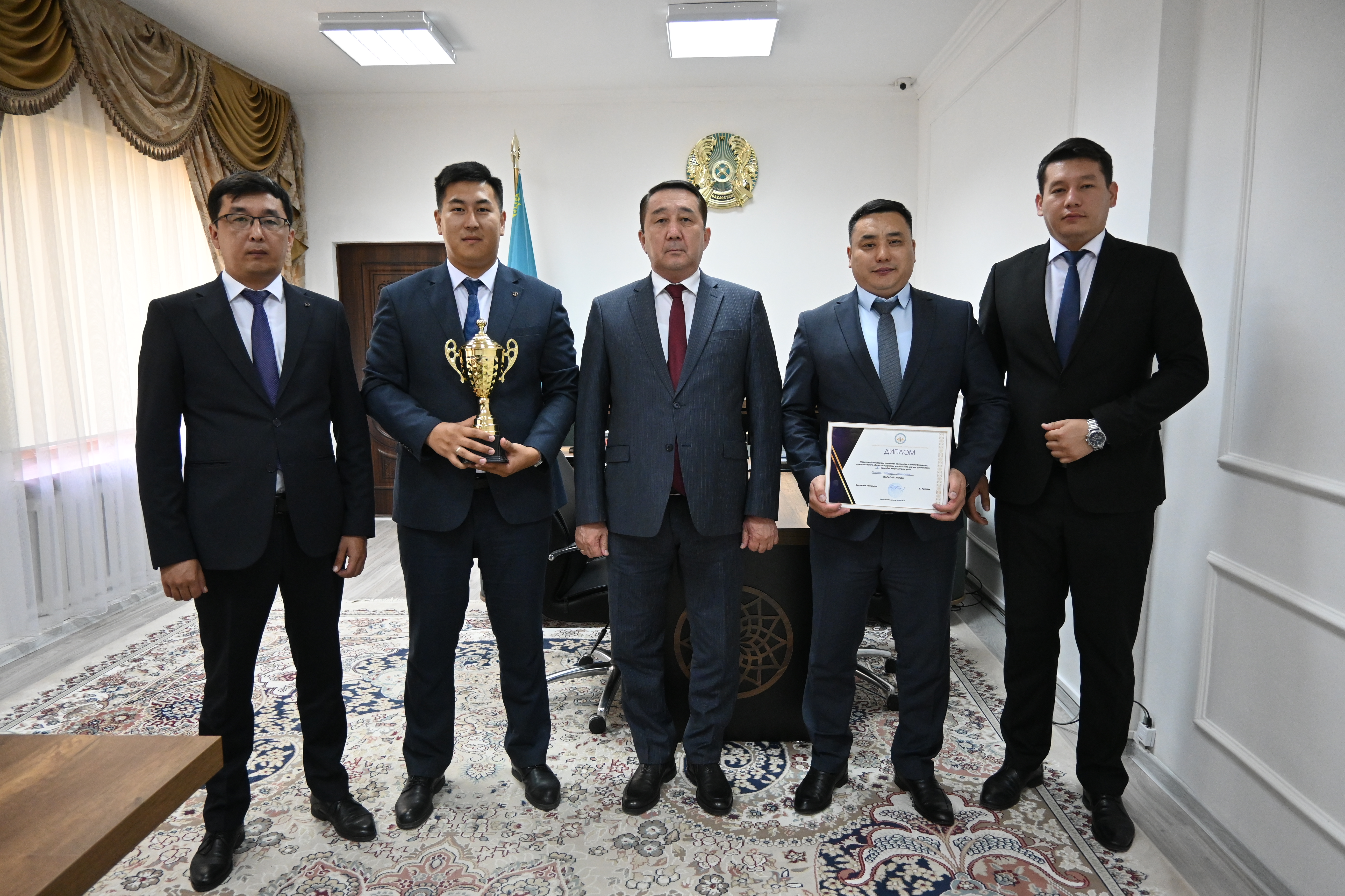 ТЕКСЕРУ КОМИССИЯСЫ ОБЛЫСТЫҚ СПАРТАКИАДА НӘТИЖЕСІМЕН ШАҒЫН ФУТБОЛ ОЙЫНЫ БОЙЫНША ІІІ ОРЫНДЫ ИЕЛЕНДІ