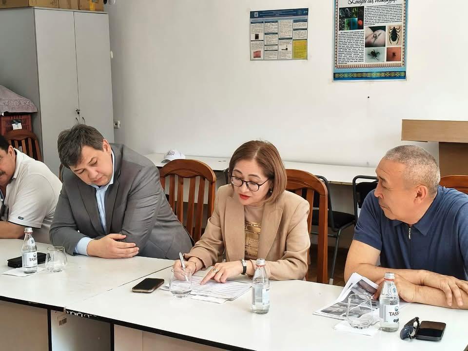 Шекарадағы санитариялық қауіпсіздік: Түркістанға жұмыс сапары