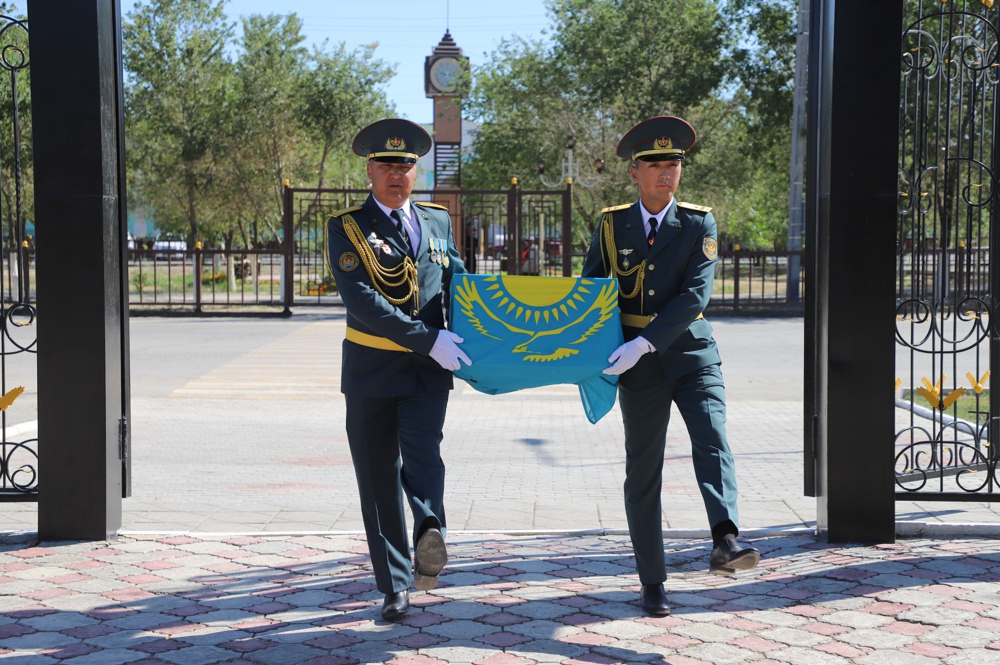 Ұлы отан соғысы ардагерінің топырағы туған жеріне табысталды