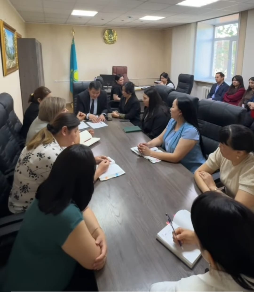 Әділет департаментінің қызметкерлеріне әдеп кодексі нормаларының сақтау, сыбайлас жемқорлыққа тәуекелдердің алдын алу жайында семинар өткізілді