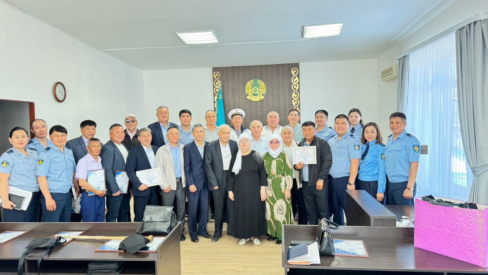 Ақтөбе облысы бойынша ҚАЖ департаментінде ардагерлермен кездесу өтті