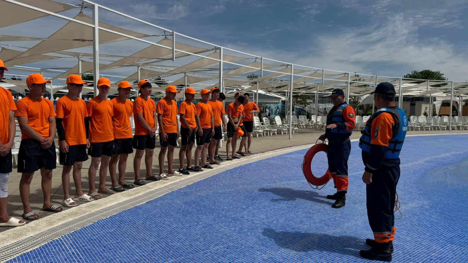 Жамбыл облысында шомылу маусымының ашылуы