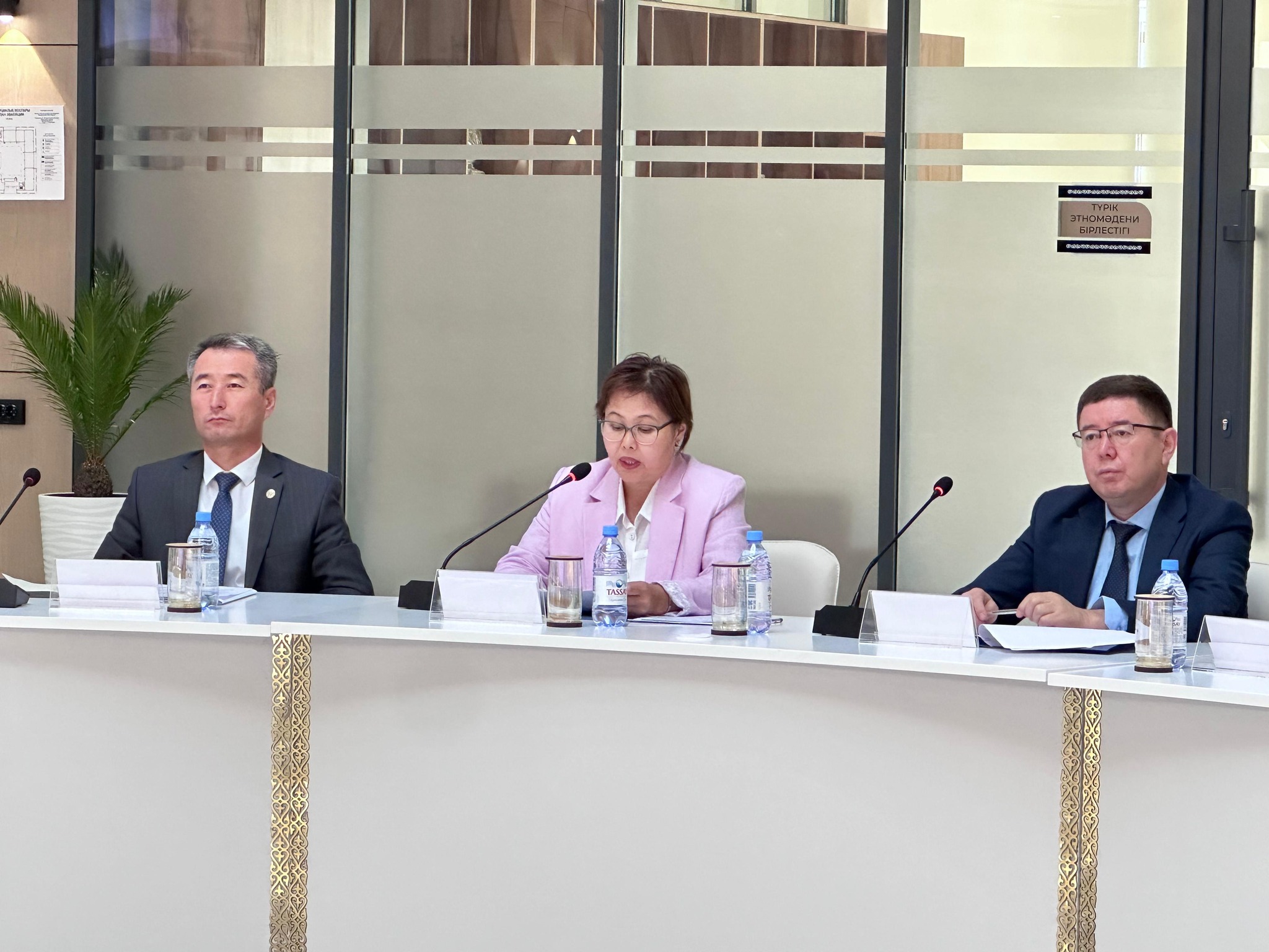 🔰 ДЕПАРТАМЕНТ: ҚАЗАҚСТАН РЕСПУБЛИКАСЫ ЕҢБЕК ЖӘНЕ ХАЛЫҚТЫ ӘЛЕУМЕТТІК ҚОРҒАУ МИНИСТРЛІГІНІҢ – ӘДЕП ЖӨНІНДЕГІ УӘКІЛІ ТҮРКІСТАН ОБЛЫСЫНА ЖҰМЫС САПАРЫМЕН КЕЛДІ.