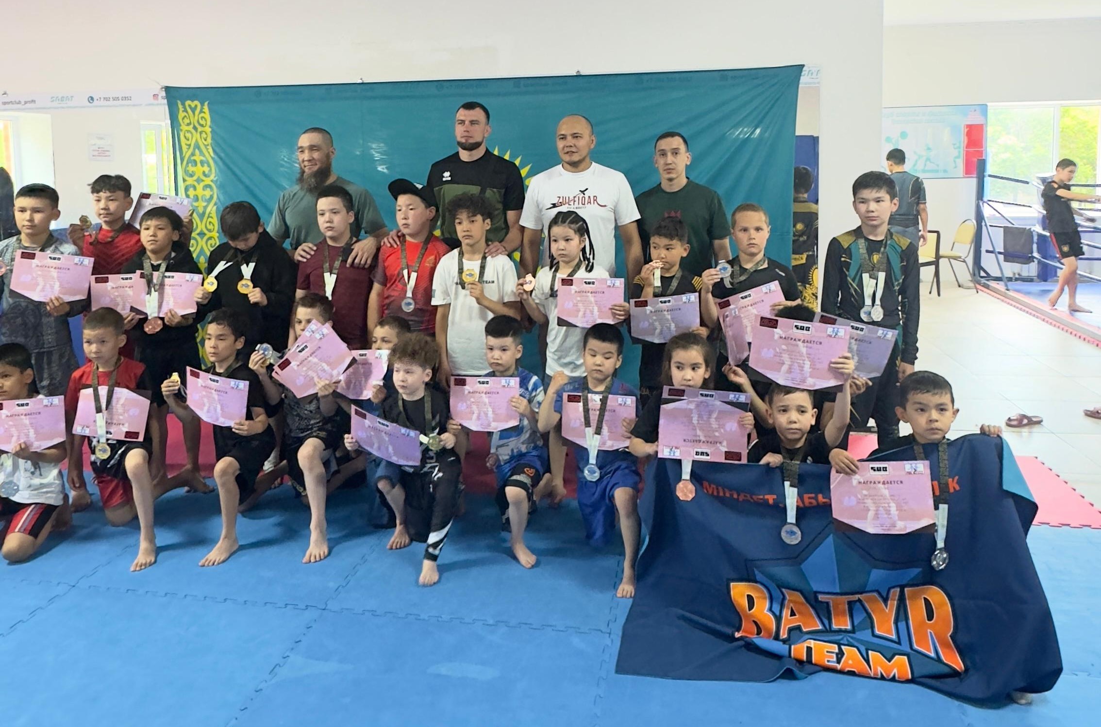 Құтқарушылардың балалары республикалық жарысында ерекше көзге түсті