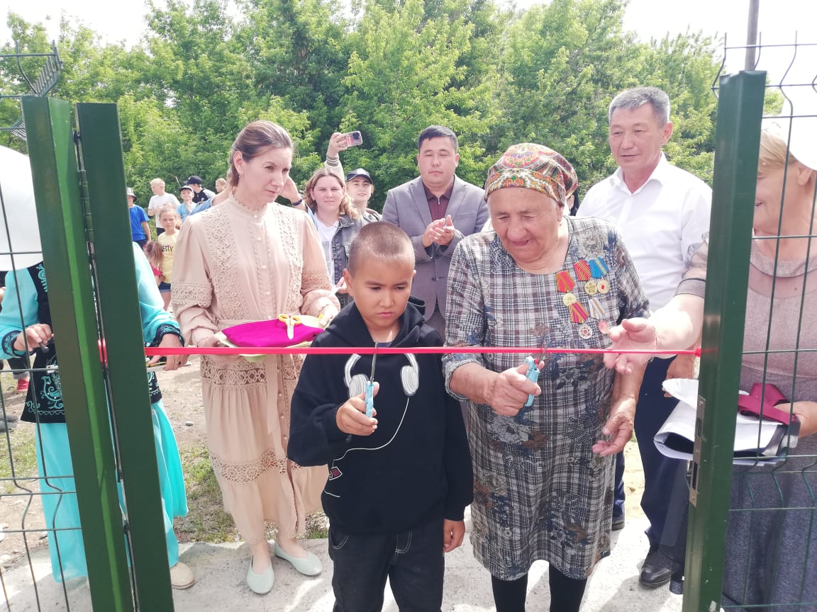 Балалар ойын алаңы ашылды!