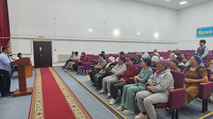 Мұқаншы ауылдық округі әкімінің халықпен есептік кездесуі өтті