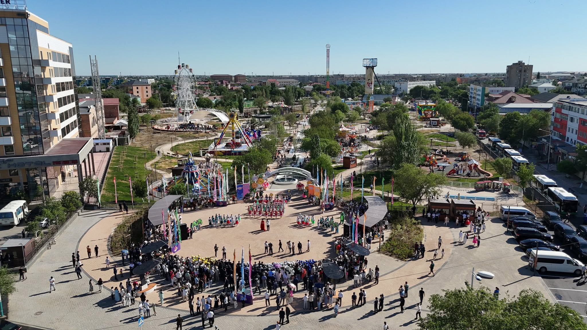 ҚЫЗЫЛОРДАДА 1 МАУСЫМ КҮНІ БІРҚАТАР МАҢЫЗДЫ НЫСАНДАР АШЫЛДЫ