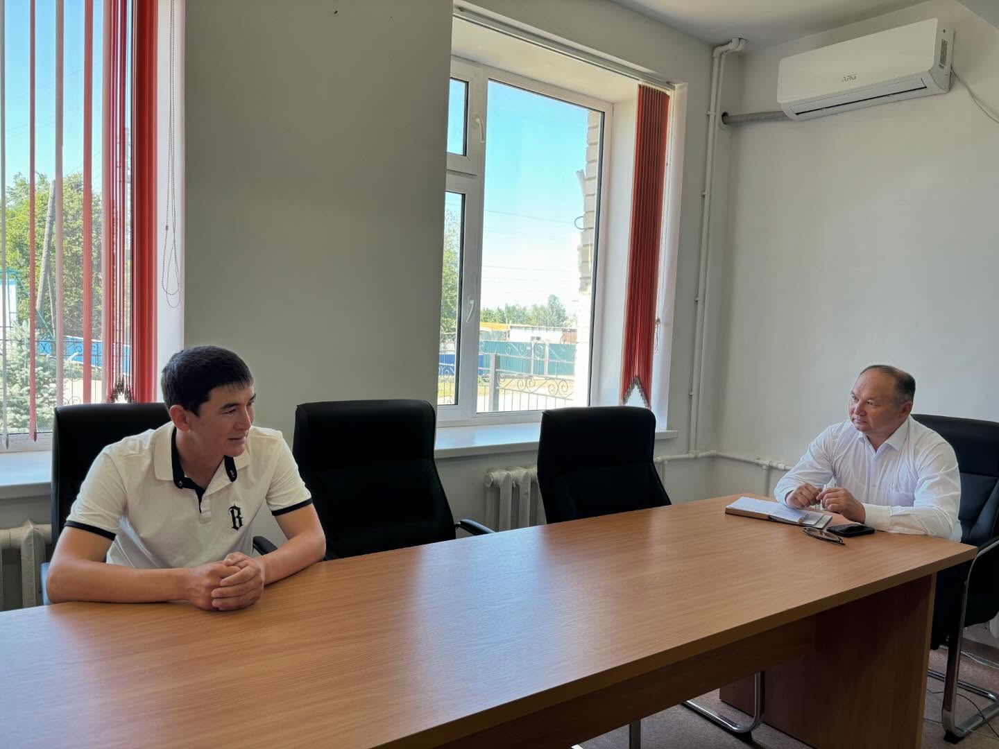 Аудандық мәслихат төрағасының қабылдауы