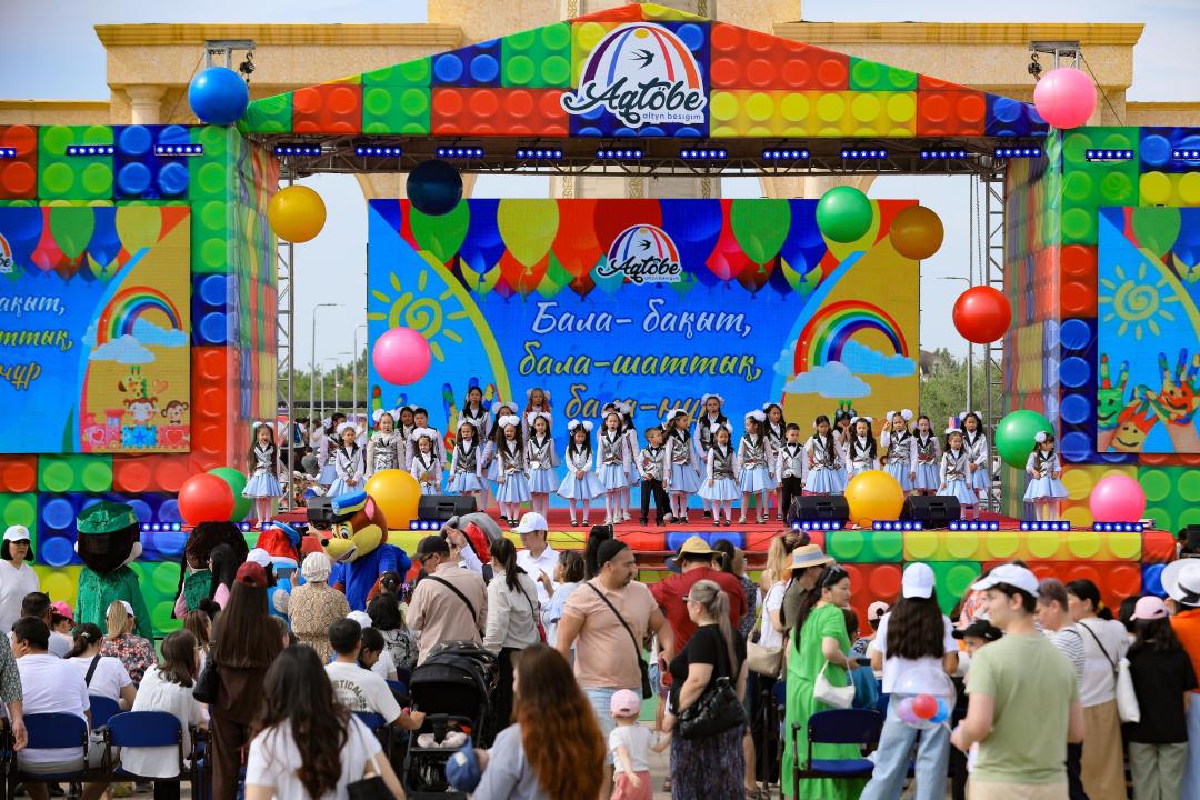 Ақтөбеде Халықаралық балаларды қорғау күні мерекесі жоғары деңгейде атап өтілді