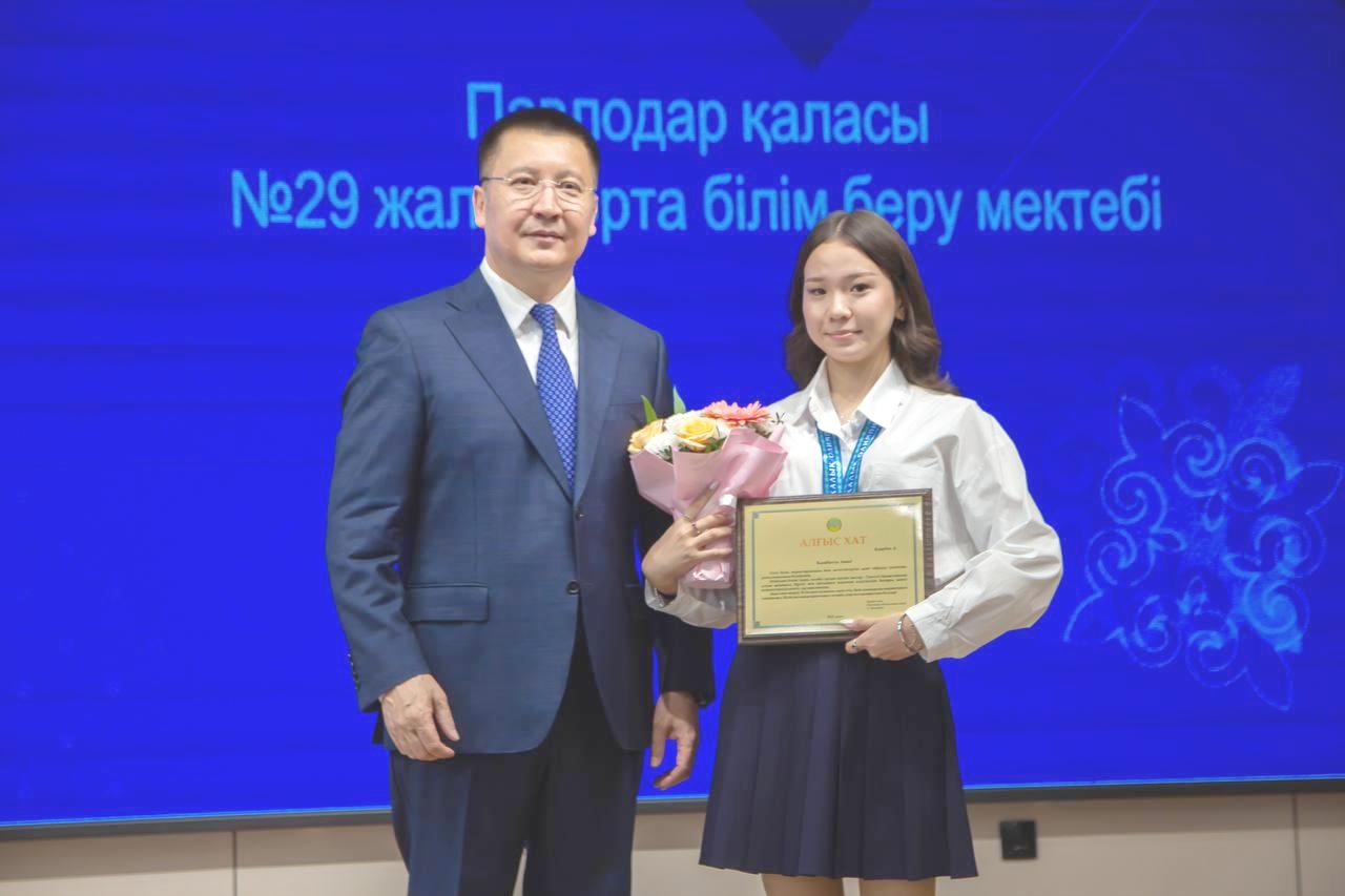 Облыс әкімінің олимпиадашылармен кездесуі