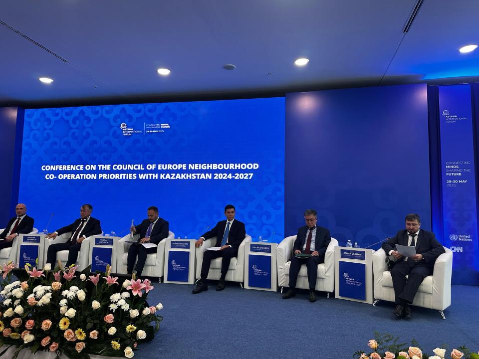 AIF аясында Еуропа Кеңесінің сайд-ивентінде құқық қорғау институтының өкілі сөз сөйледі