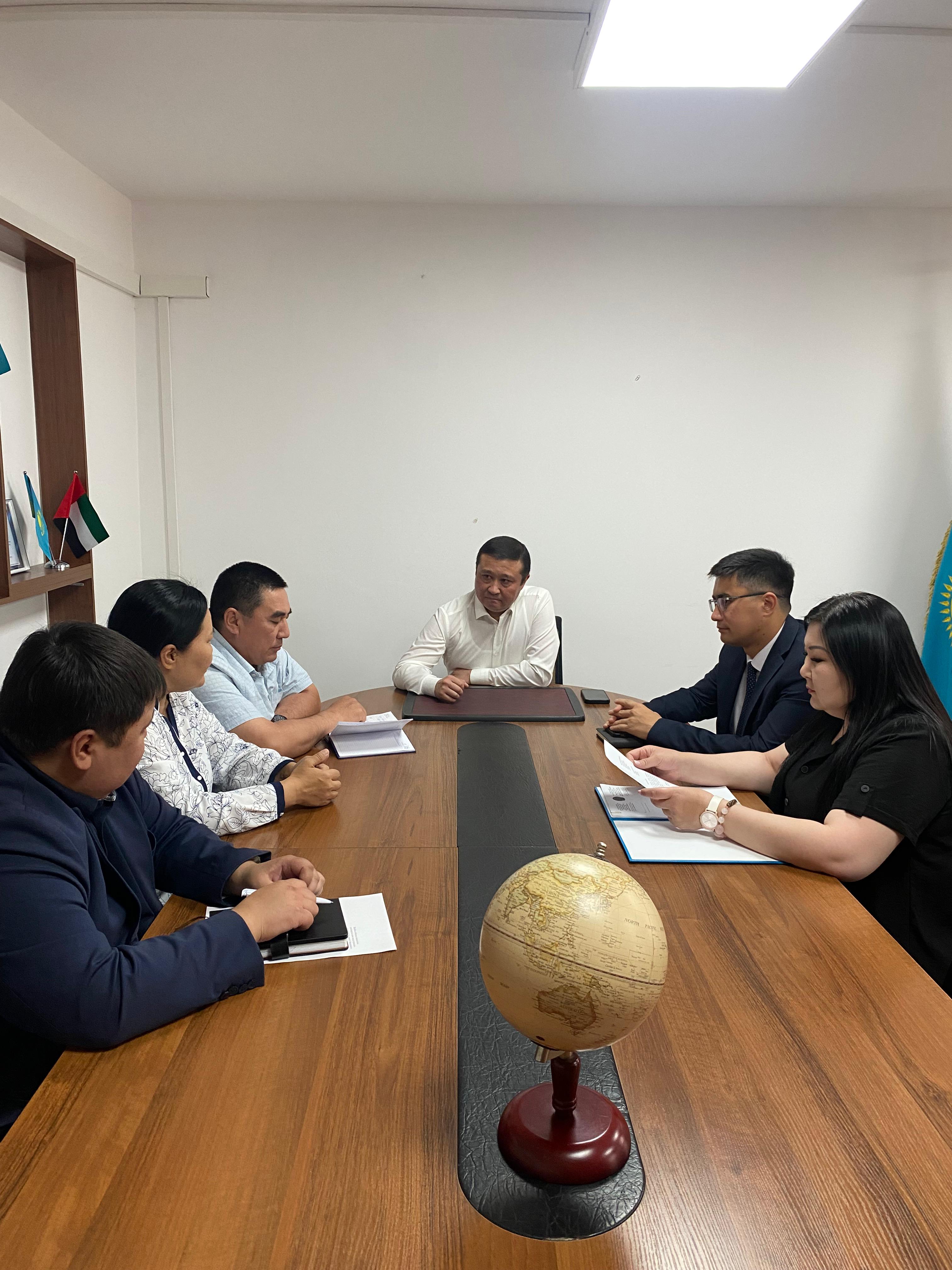 Бөлім басшыларымен түсіндіру жұмысы өткізілді