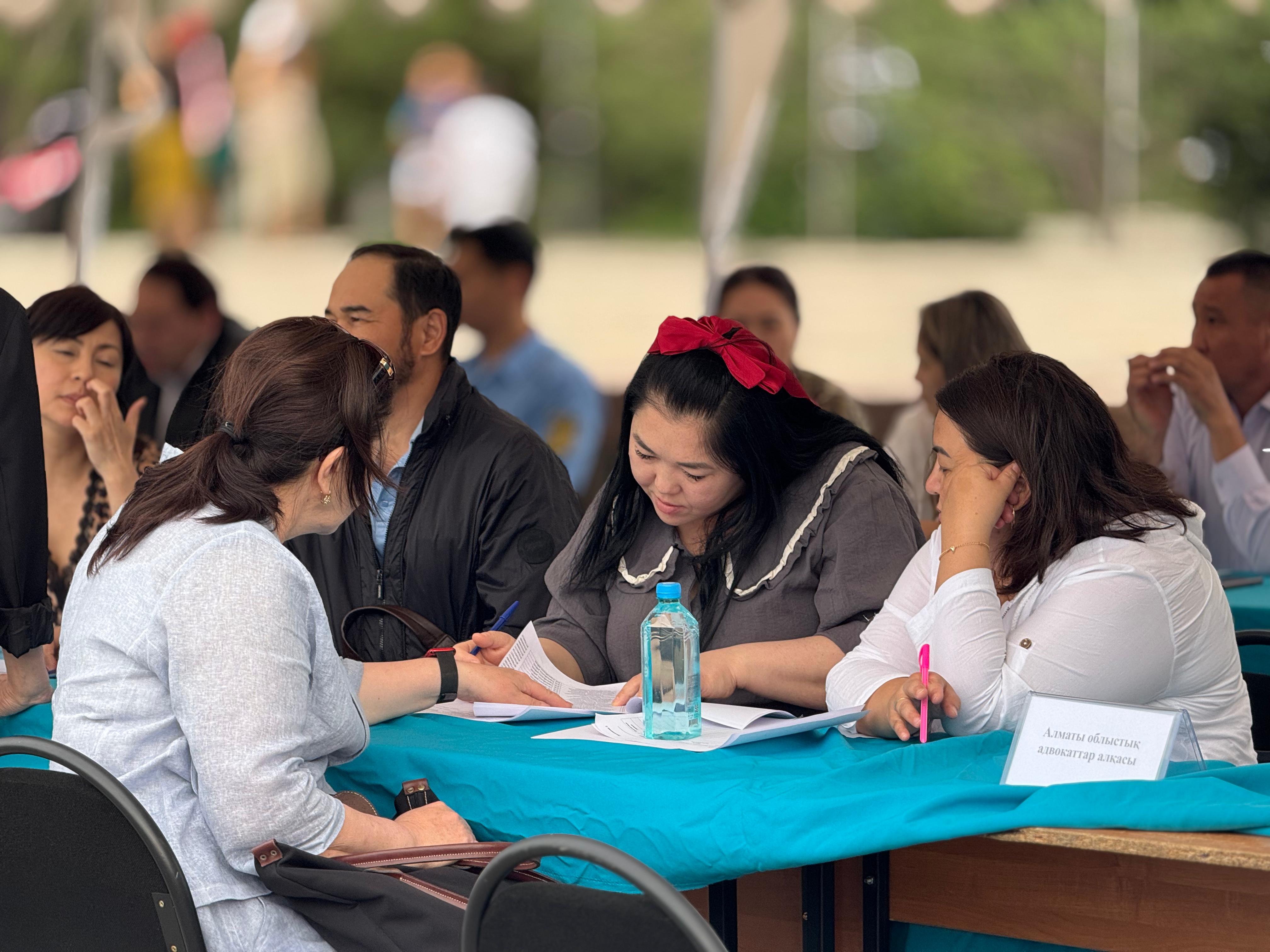 Алматы облысында жыл сайынғы жалпыреспубликалық «Халық заңгері» акциясы өтті